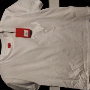 Ferrari c neck crop top NWT